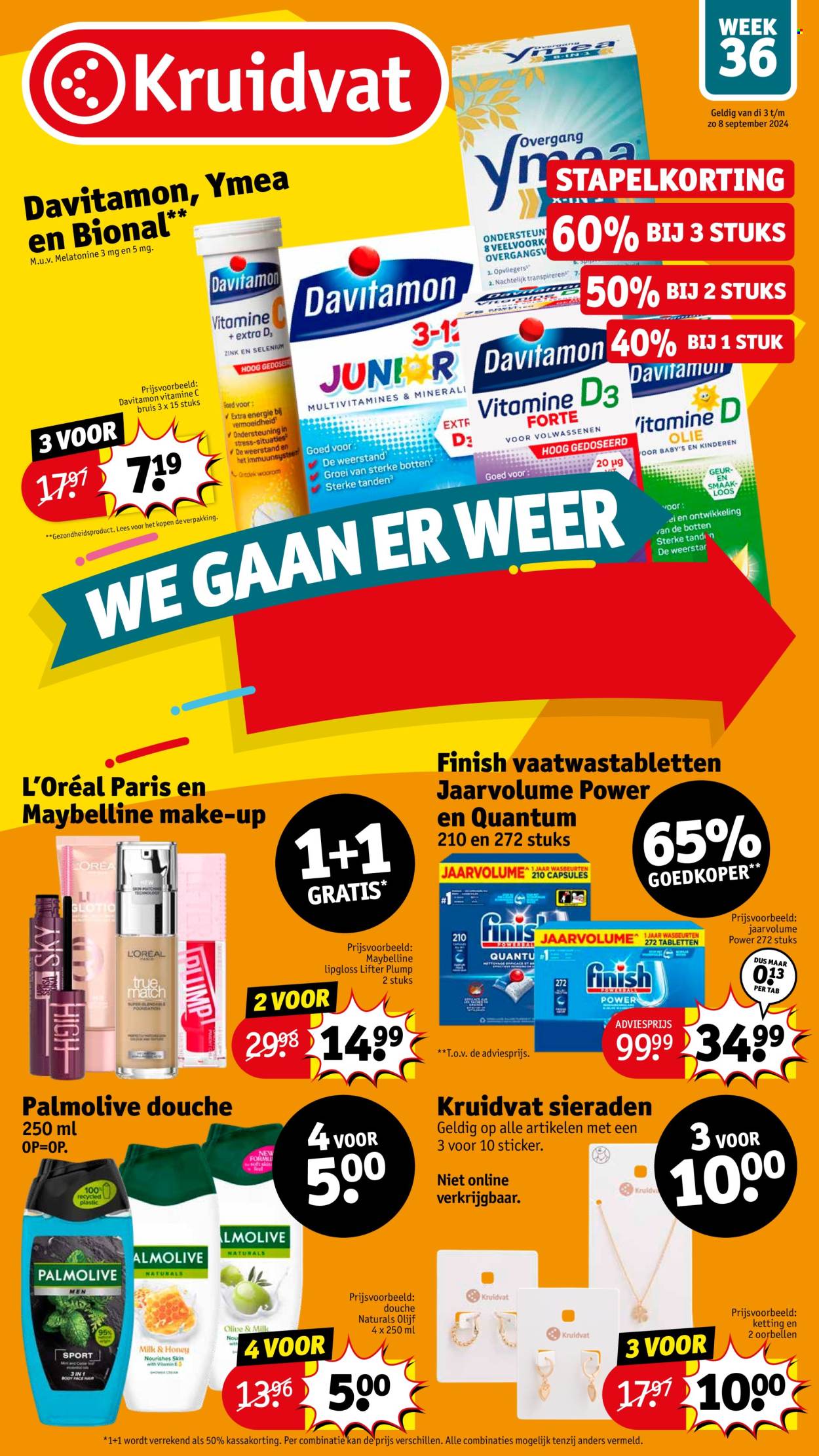 Kruidvat-aanbieding - 3-9-2024 - 8-9-2024. Pagina 1