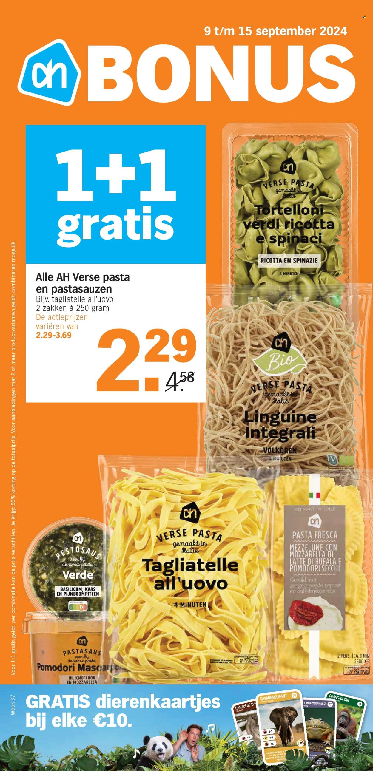 Albert Heijn-aanbieding - 9-9-2024 - 15-9-2024. Pagina 1