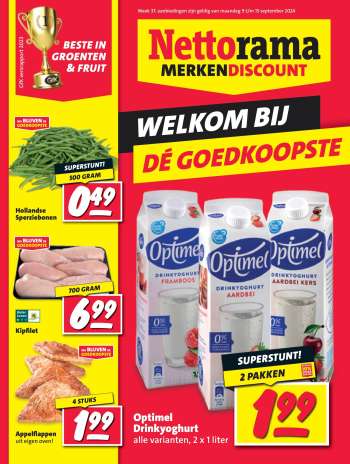 Nettorama-aanbieding - 9-9-2024 - 15-9-2024.