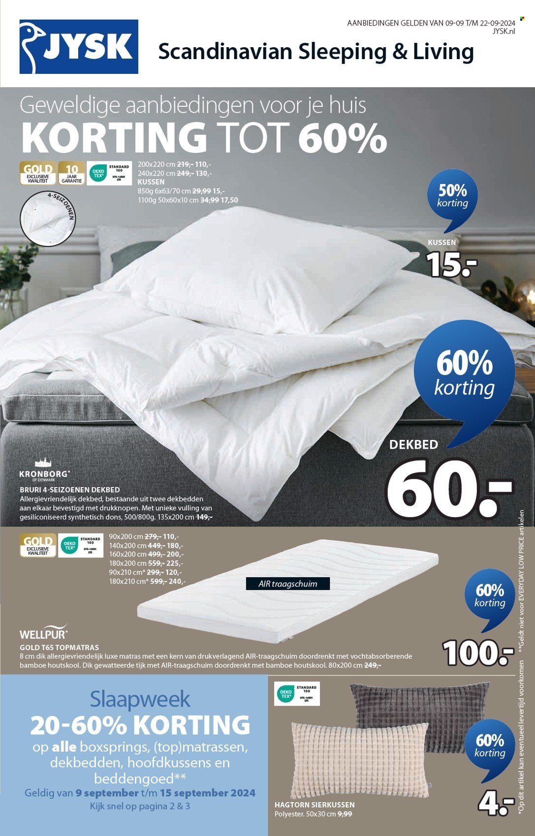 JYSK-aanbieding - 9-9-2024 - 22-9-2024. Pagina 2