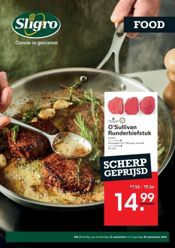 Sligro-aanbieding - 12-9-2024 - 30-9-2024.