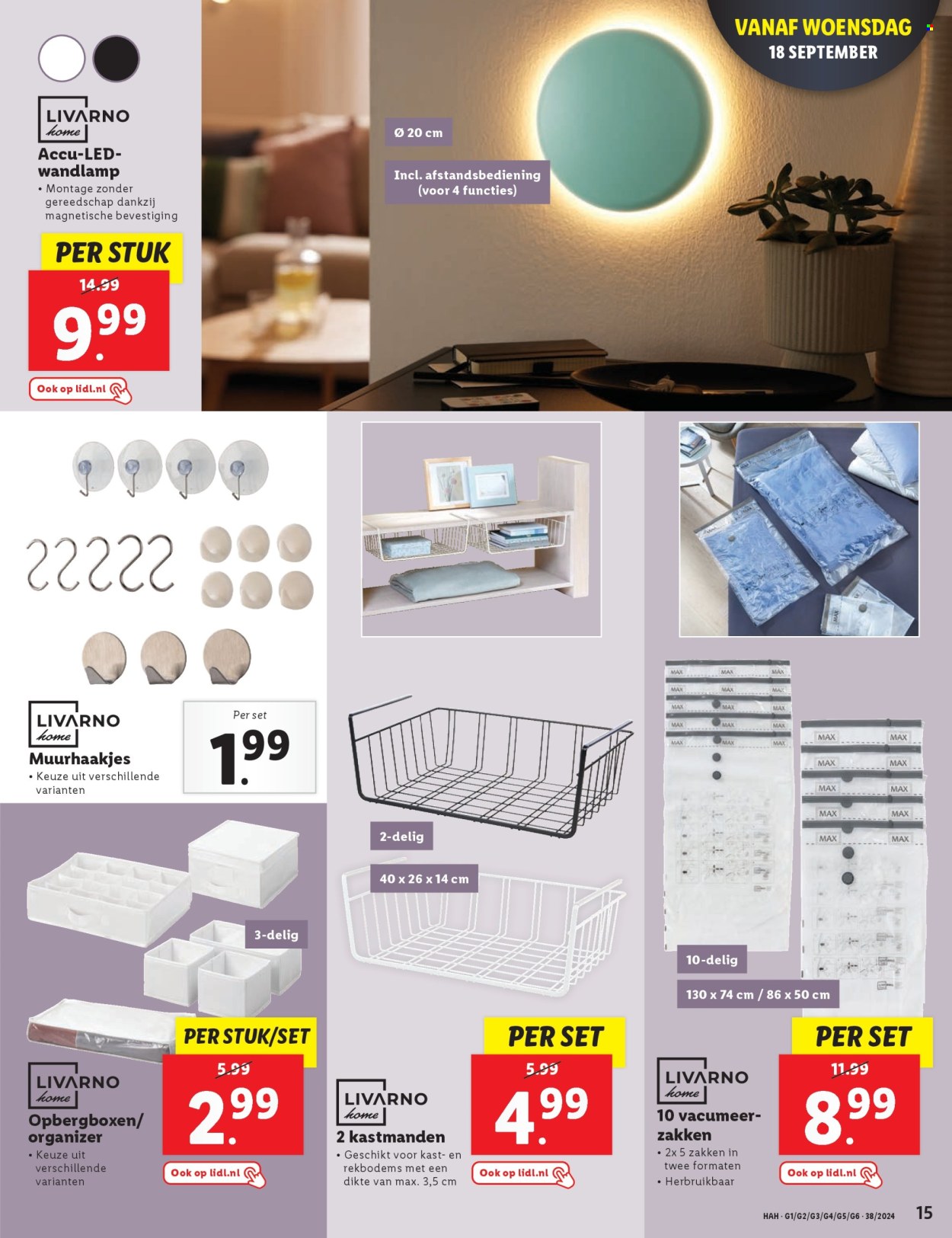 Lidl-aanbieding - 16-9-2024 - 22-9-2024. Pagina 15