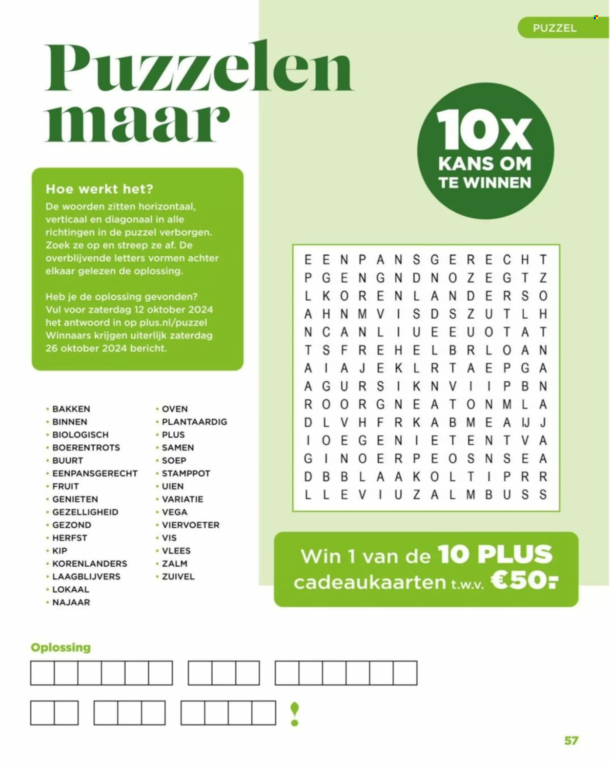 Plus-aanbieding. Pagina 53