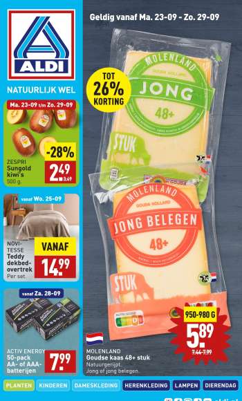 Aldi-aanbieding - 23-9-2024 - 29-9-2024.