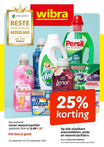 Wibra-aanbieding - 23-9-2024 - 29-9-2024.