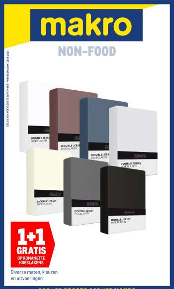 Makro-aanbieding - 25-9-2024 - 8-10-2024.