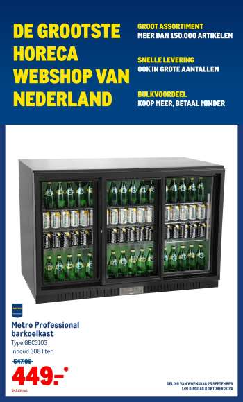 Makro-aanbieding - 25-9-2024 - 8-10-2024.