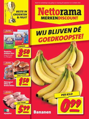 Nettorama-aanbieding - 30-9-2024 - 6-10-2024.