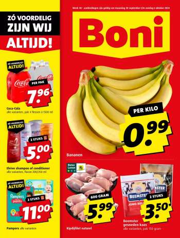 Boni-aanbieding - 30-9-2024 - 6-10-2024.