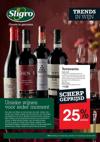 Sligro-aanbieding - 3-10-2024 - 21-10-2024.