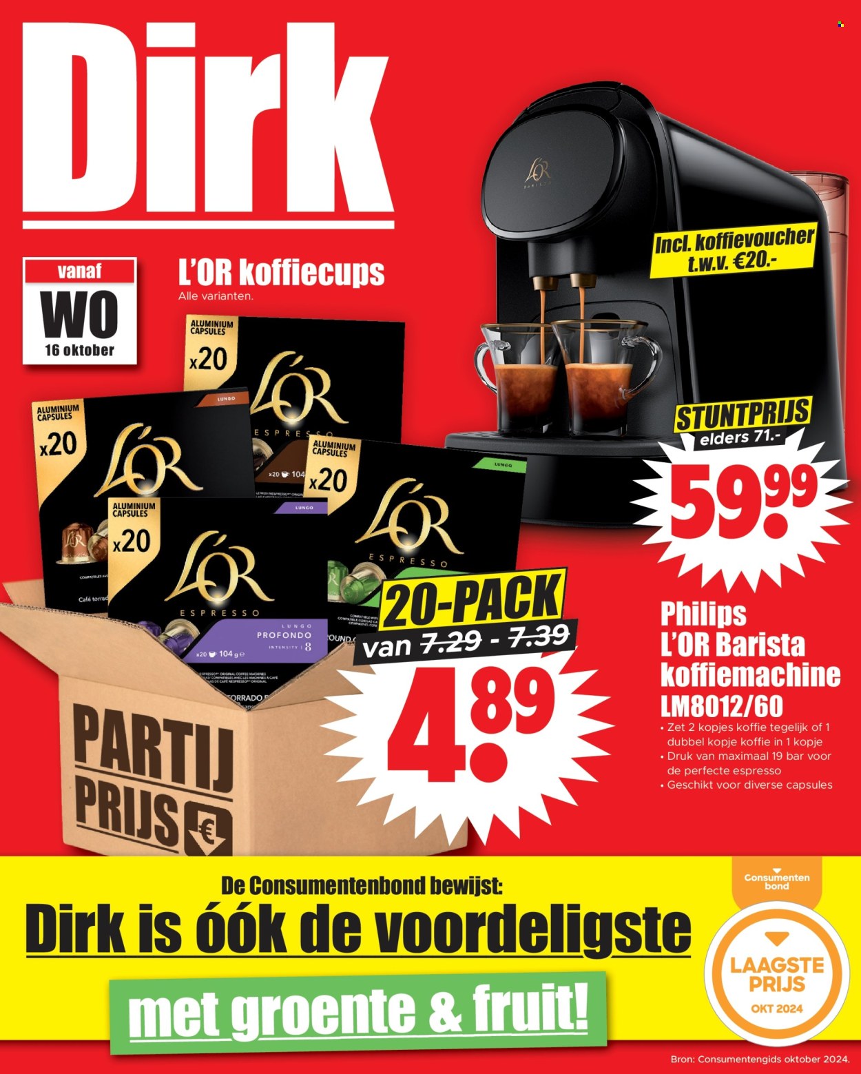 Dirk-aanbieding - 16-10-2024 - 22-10-2024. Pagina 1