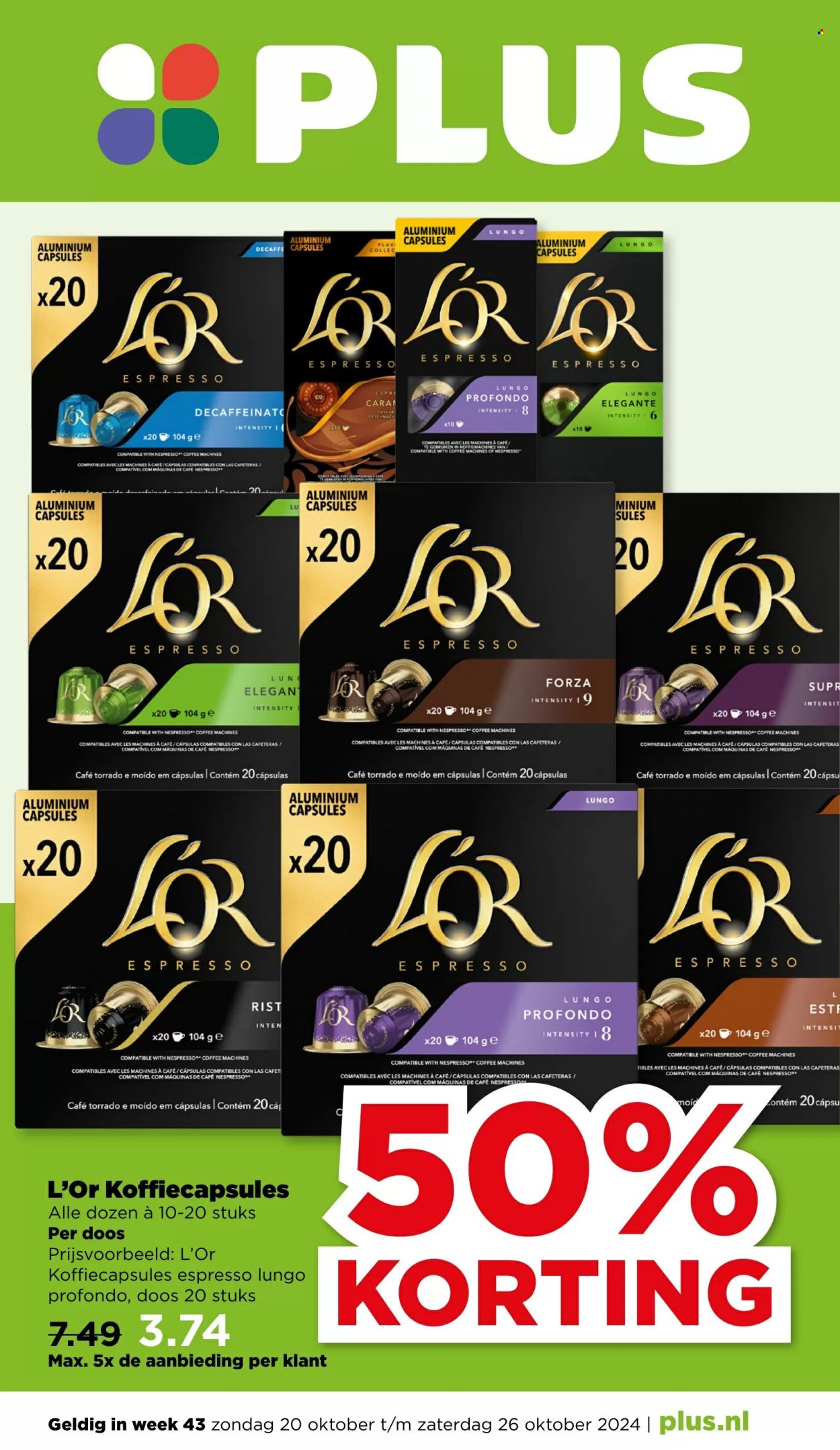 Plus-aanbieding - 20-10-2024 - 26-10-2024. Pagina 1
