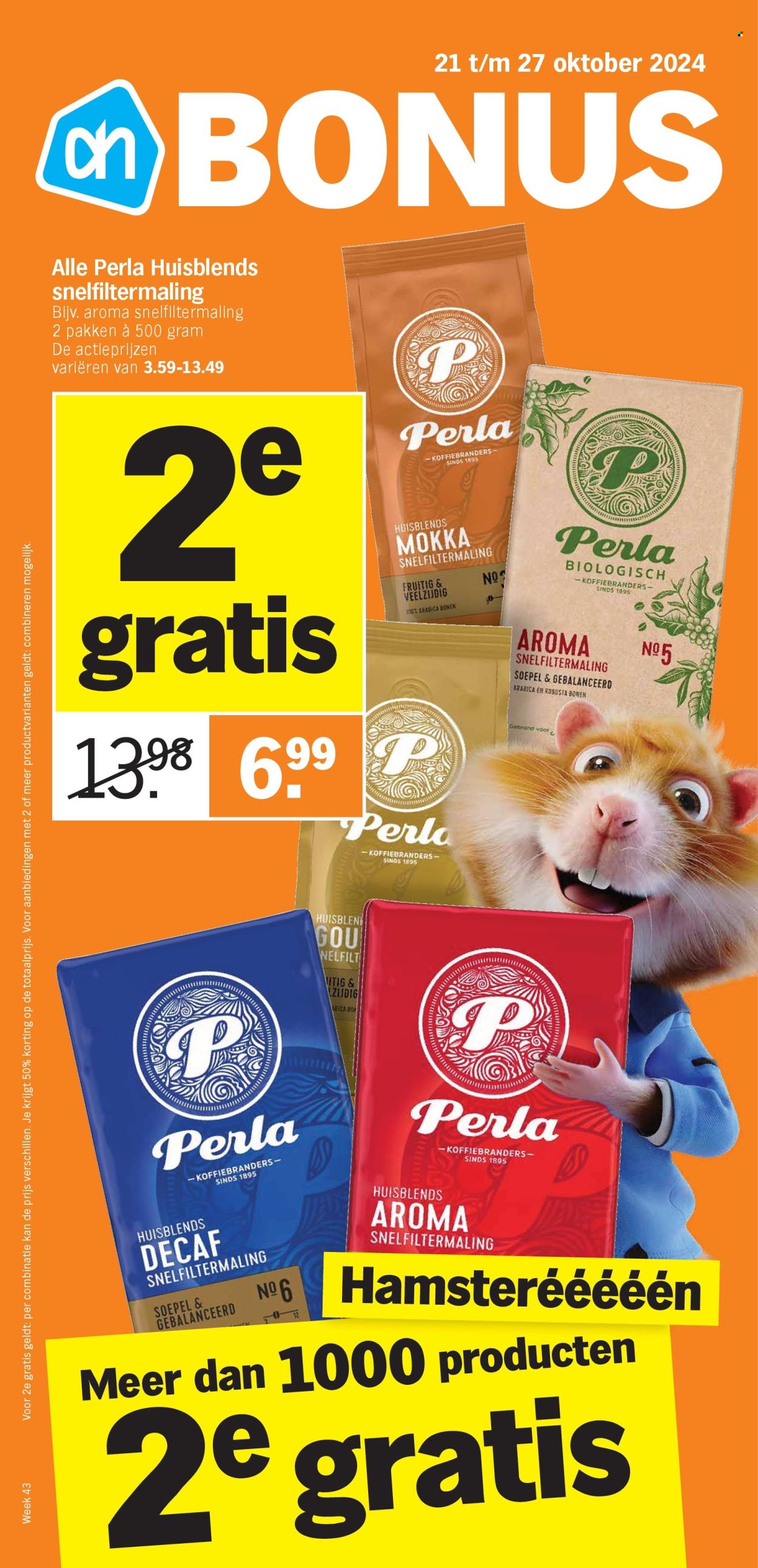 Albert Heijn-aanbieding - 21-10-2024 - 27-10-2024. Pagina 1
