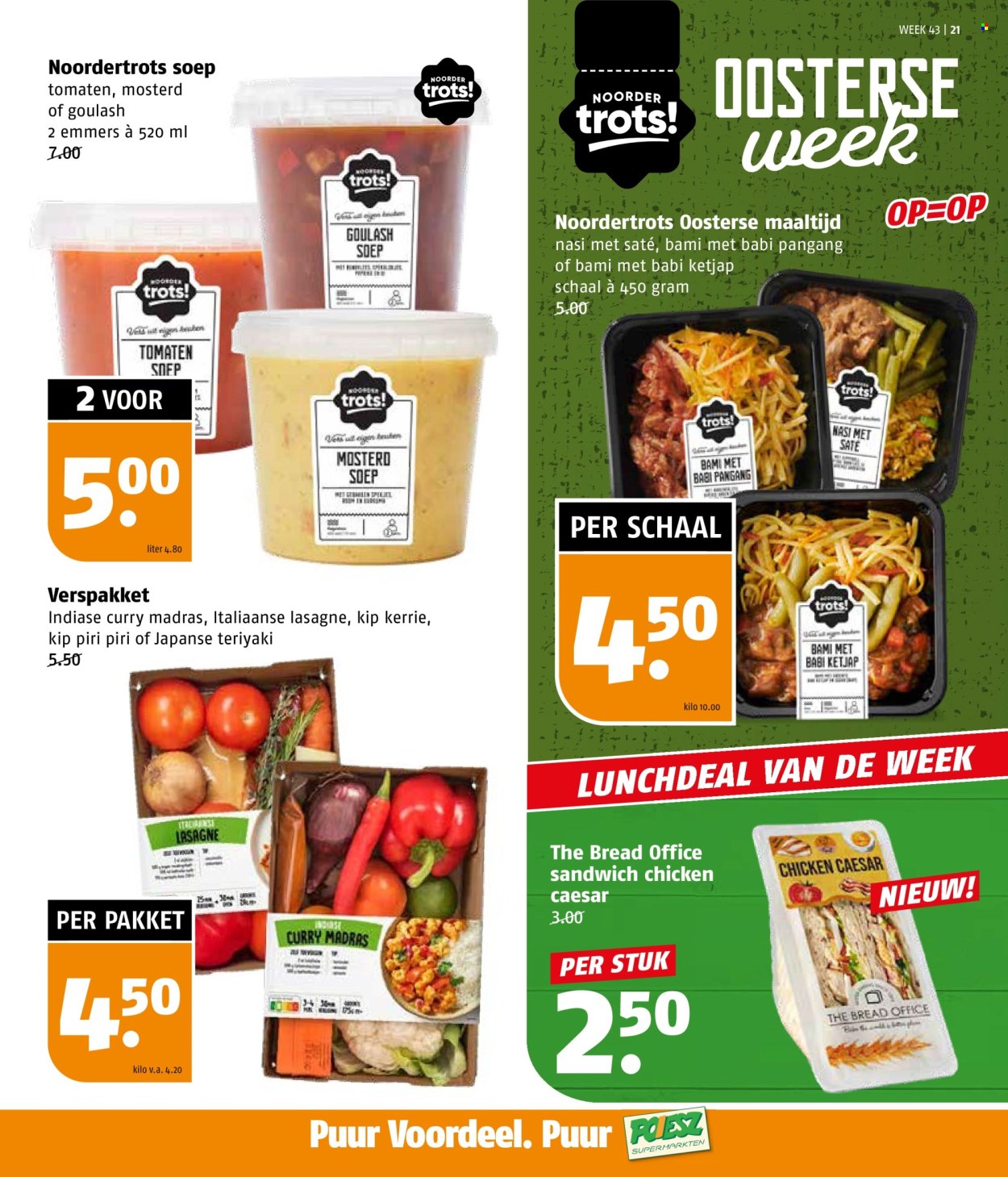 Poiesz-aanbieding - 21-10-2024 - 27-10-2024. Pagina 21