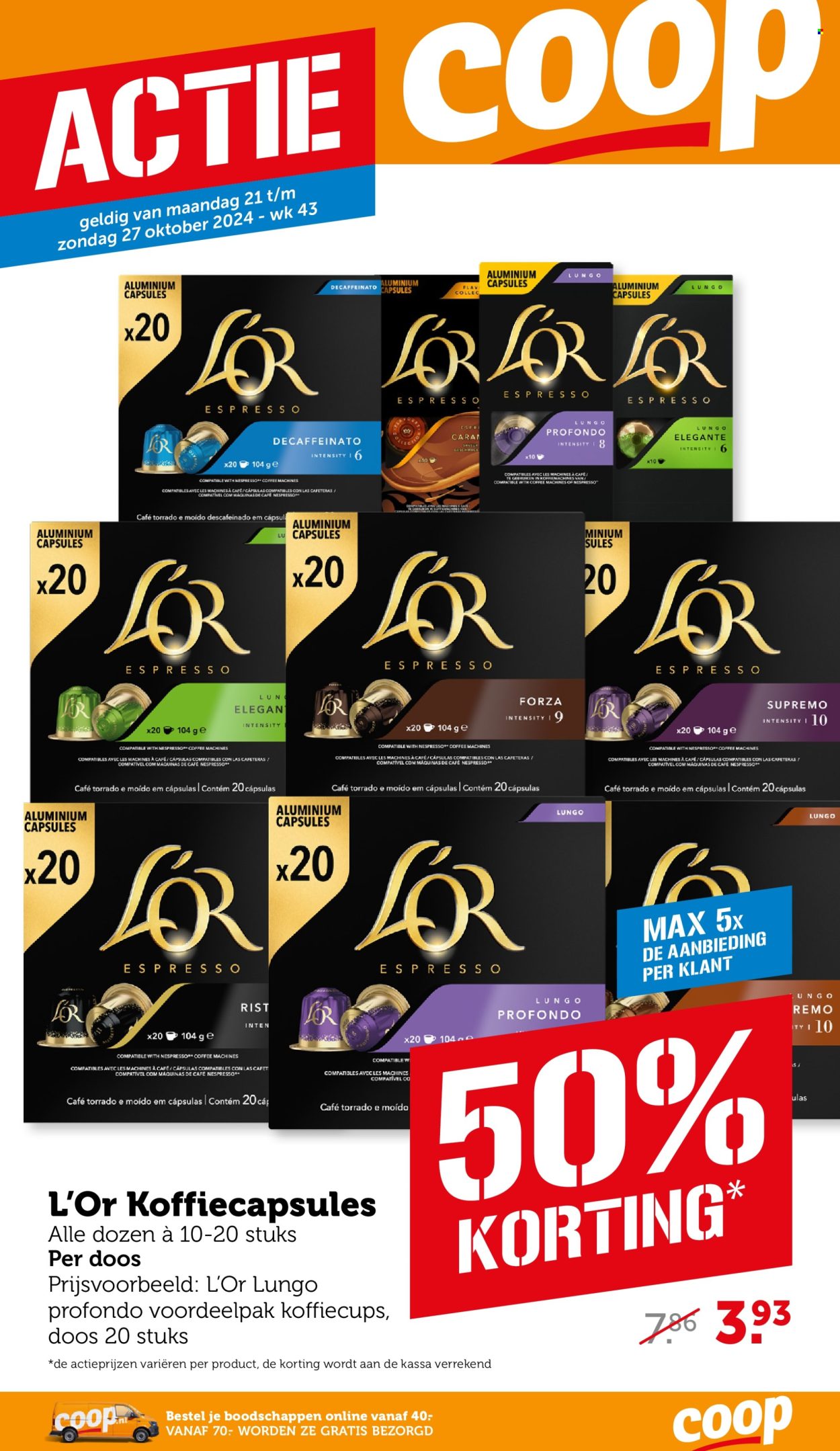 Coop-aanbieding - 21-10-2024 - 27-10-2024. Pagina 1