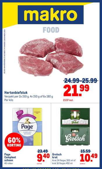 Makro-aanbieding - 23-10-2024 - 5-11-2024.