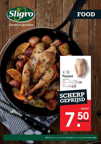 Sligro-aanbieding - 24-10-2024 - 11-11-2024.