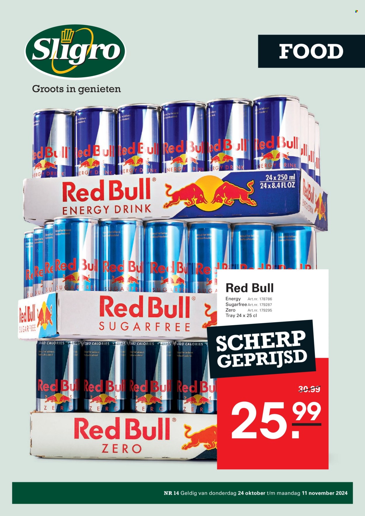Sligro-aanbieding - 24-10-2024 - 11-11-2024. Pagina 1