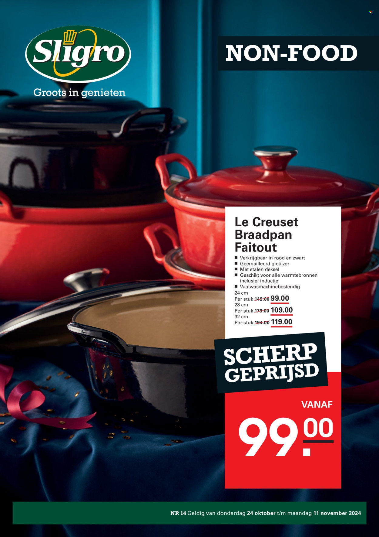 Sligro-aanbieding - 24-10-2024 - 11-11-2024. Pagina 1
