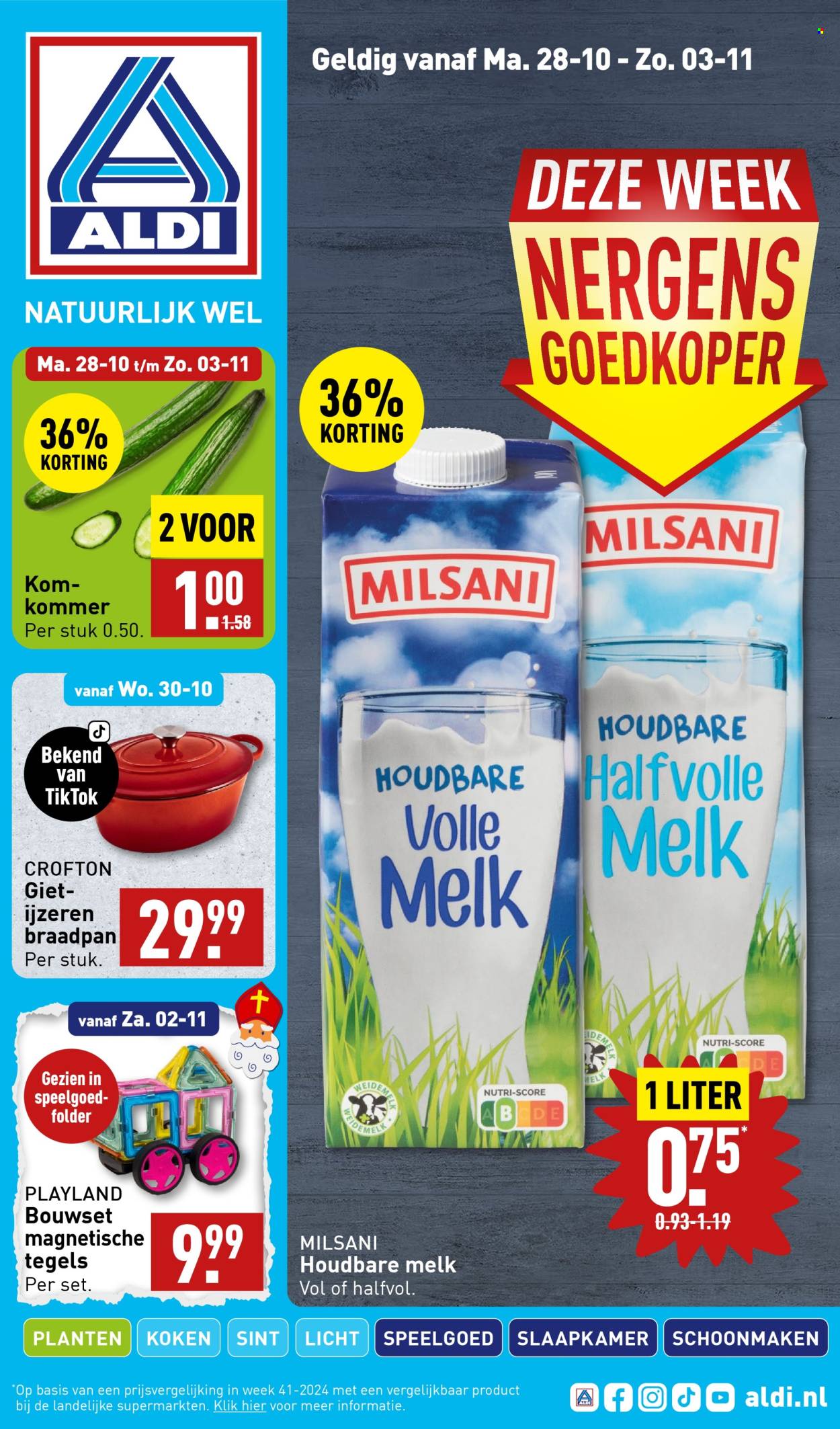 Aldi-aanbieding - 28-10-2024 - 3-11-2024. Pagina 1