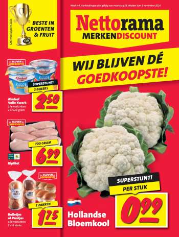 Nettorama-aanbieding - 28-10-2024 - 3-11-2024.