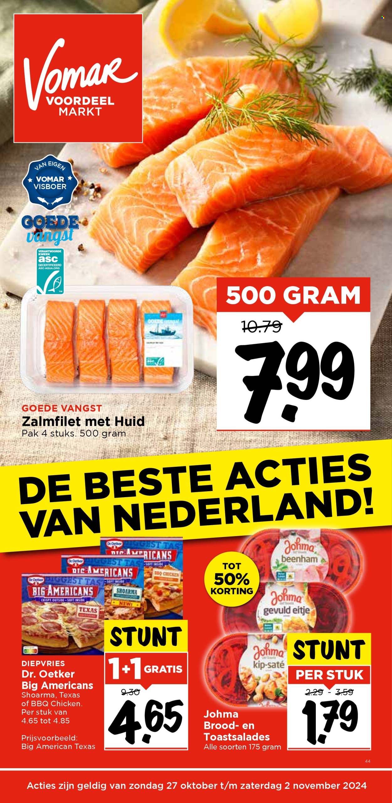 Vomar-aanbieding - 27-10-2024 - 2-11-2024. Pagina 1