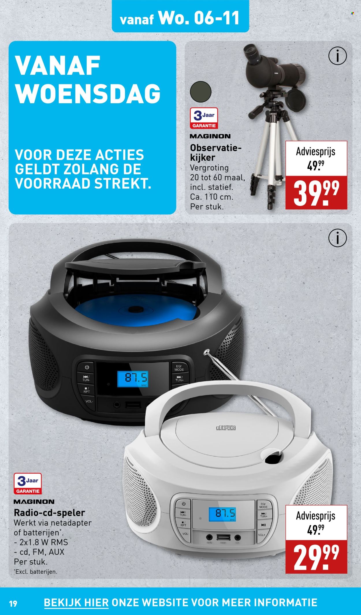 Aldi-aanbieding - 4-11-2024 - 10-11-2024. Pagina 19