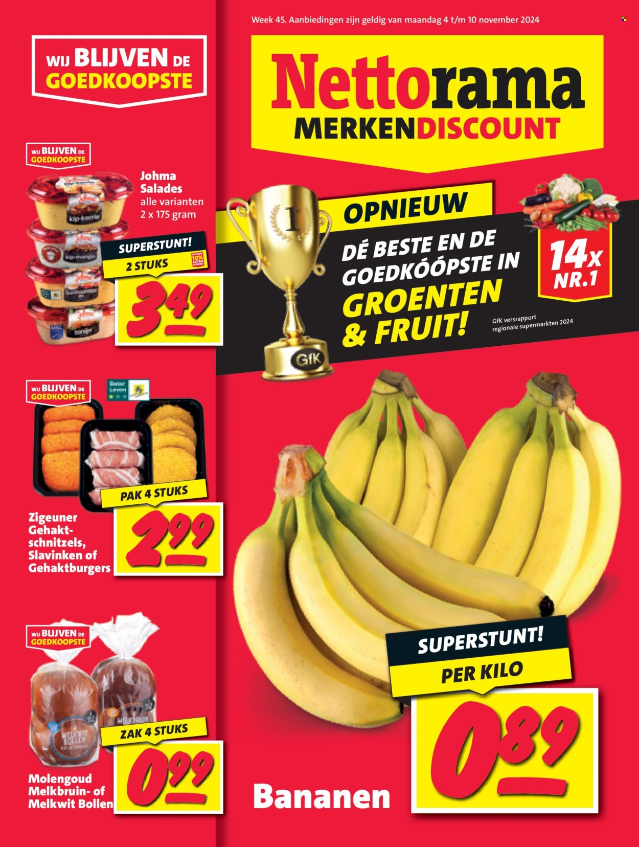 Nettorama-aanbieding - 4-11-2024 - 10-11-2024. Pagina 1