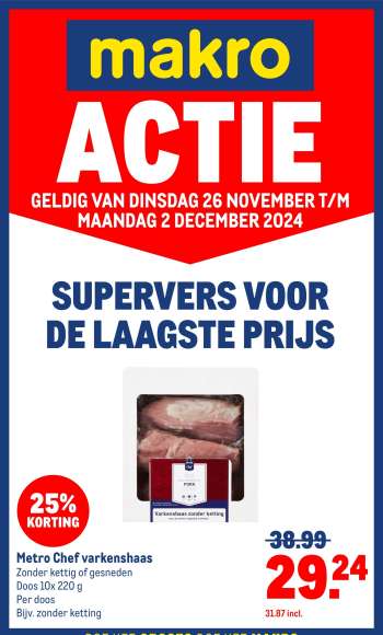 Makro-aanbieding - 26-11-2024 - 2-12-2024.