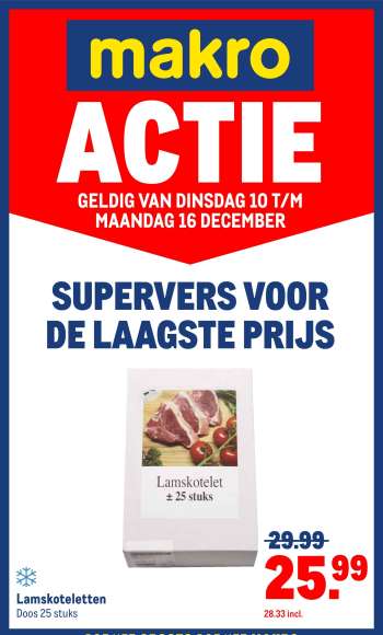 Makro-aanbieding - 10-12-2024 - 16-12-2024.
