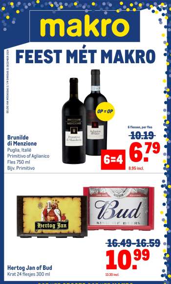Makro-aanbieding - 11-12-2024 - 31-12-2024.