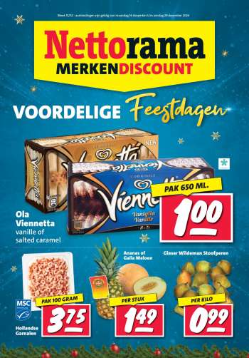 Nettorama-aanbieding - 16-12-2024 - 29-12-2024.