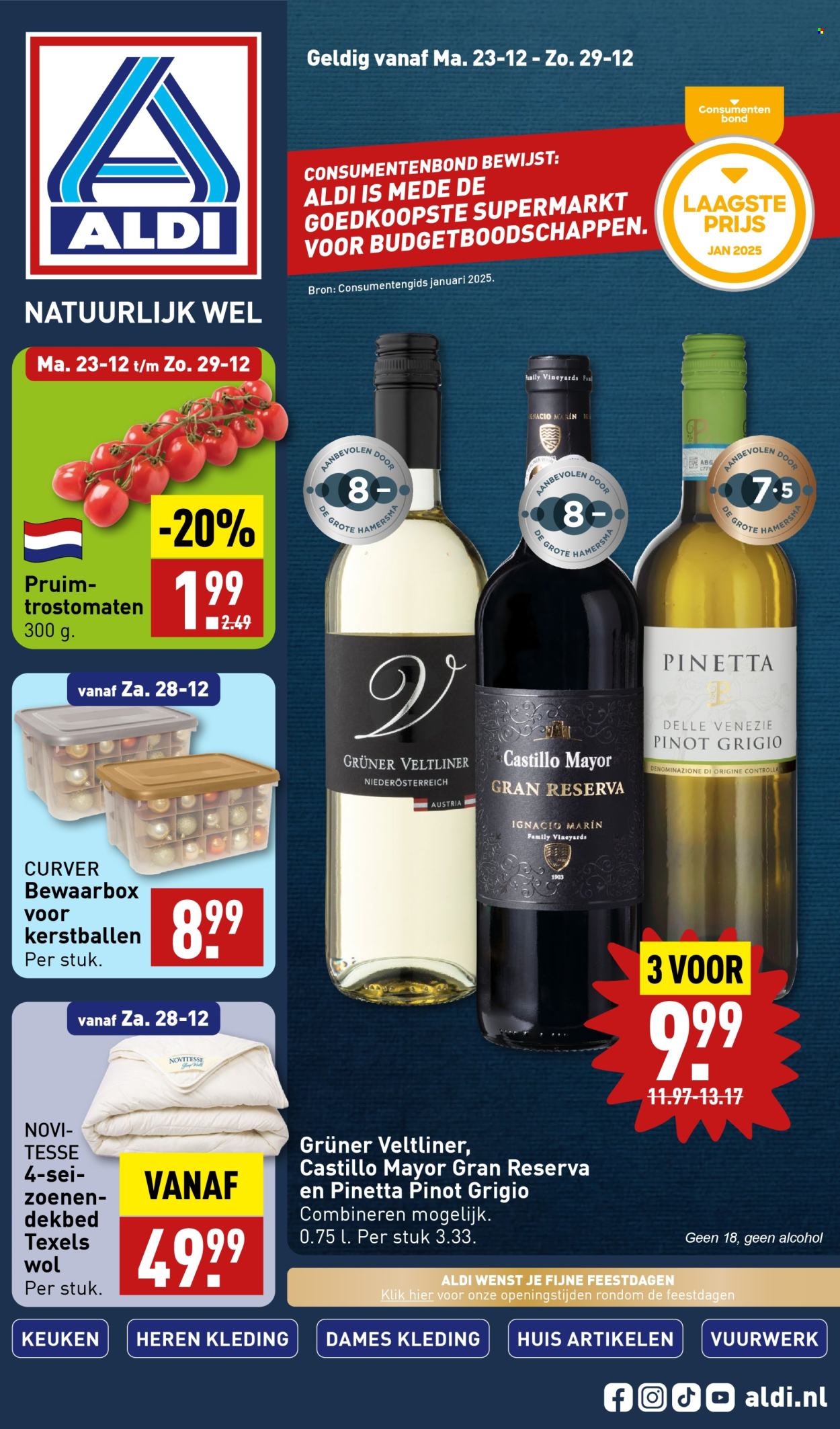 Aldi-aanbieding - 23-12-2024 - 29-12-2024. Pagina 1