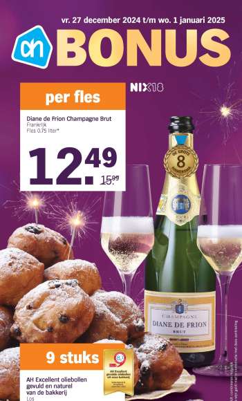 Albert Heijn-aanbieding - 27-12-2024 - 1-1-2025.