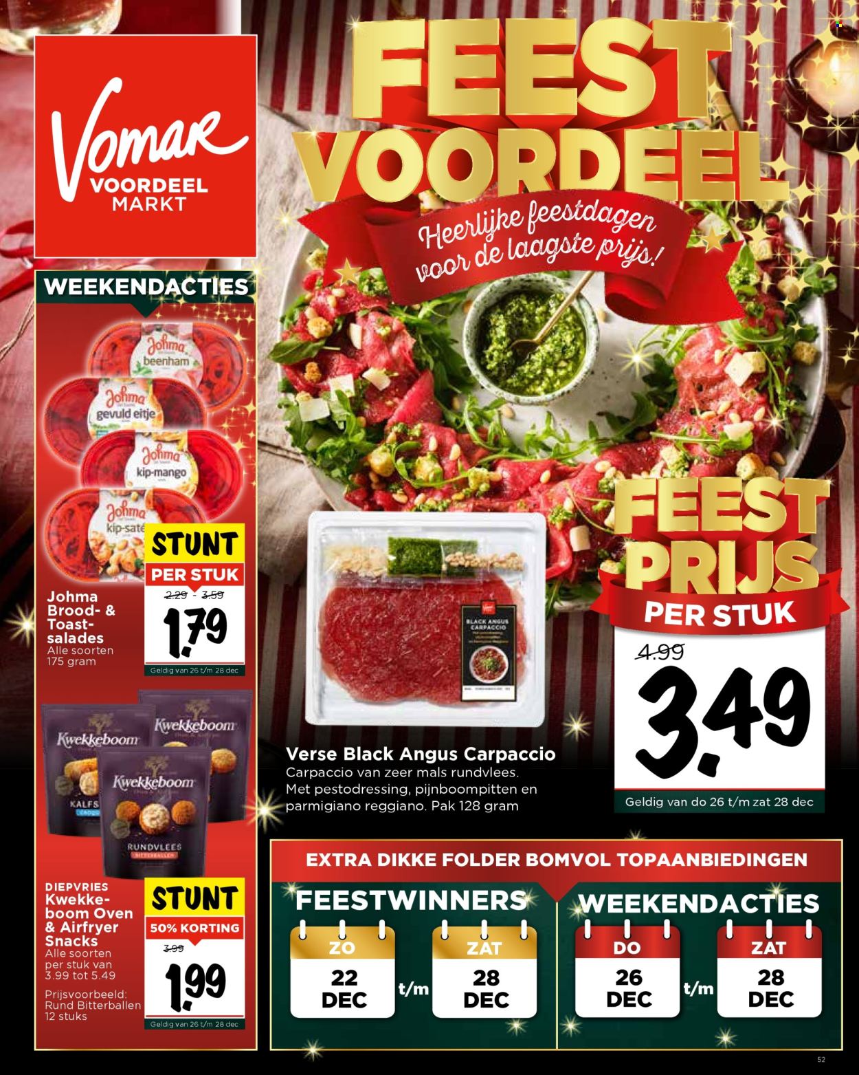 Vomar-aanbieding - 22-12-2024 - 28-12-2024. Pagina 1