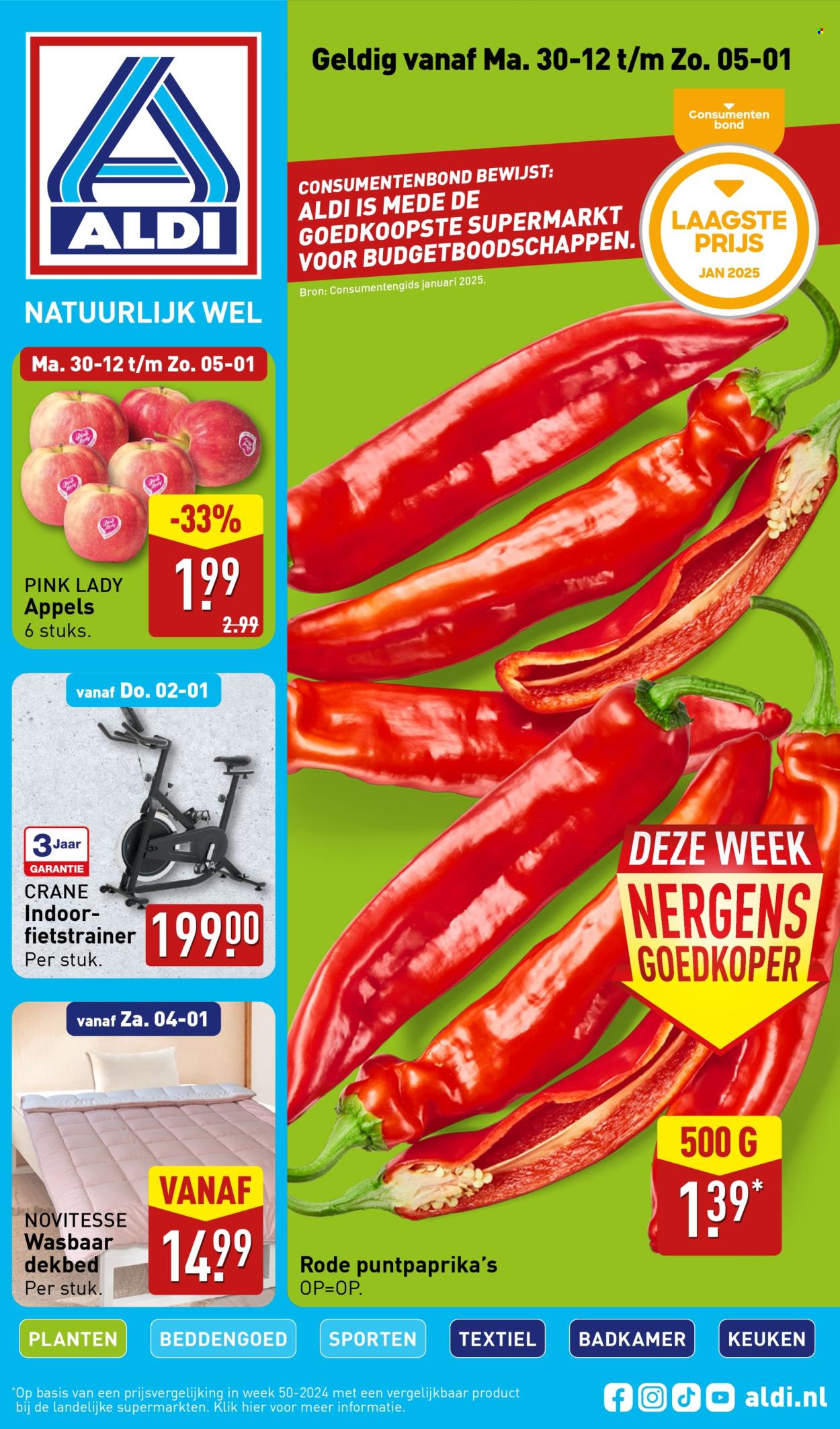 Aldi-aanbieding - 30-12-2024 - 5-1-2025. Pagina 1