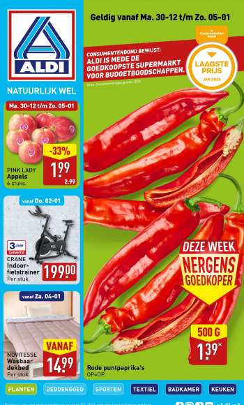 Aldi-aanbieding - 30-12-2024 - 5-1-2025.