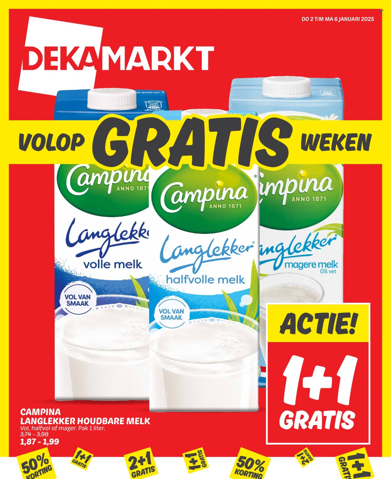 DekaMarkt-aanbieding - 2-1-2025 - 6-1-2025. Pagina 1