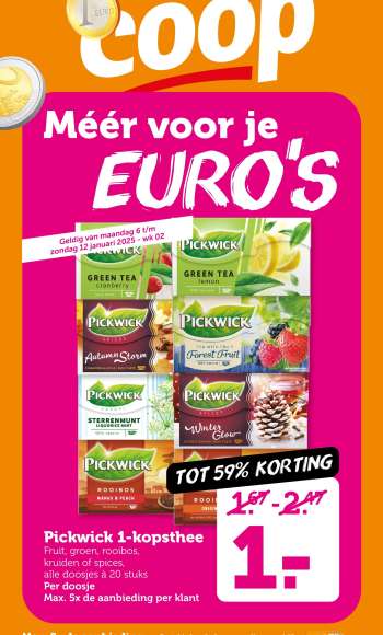 Coop-aanbieding - 6-1-2025 - 12-1-2025.