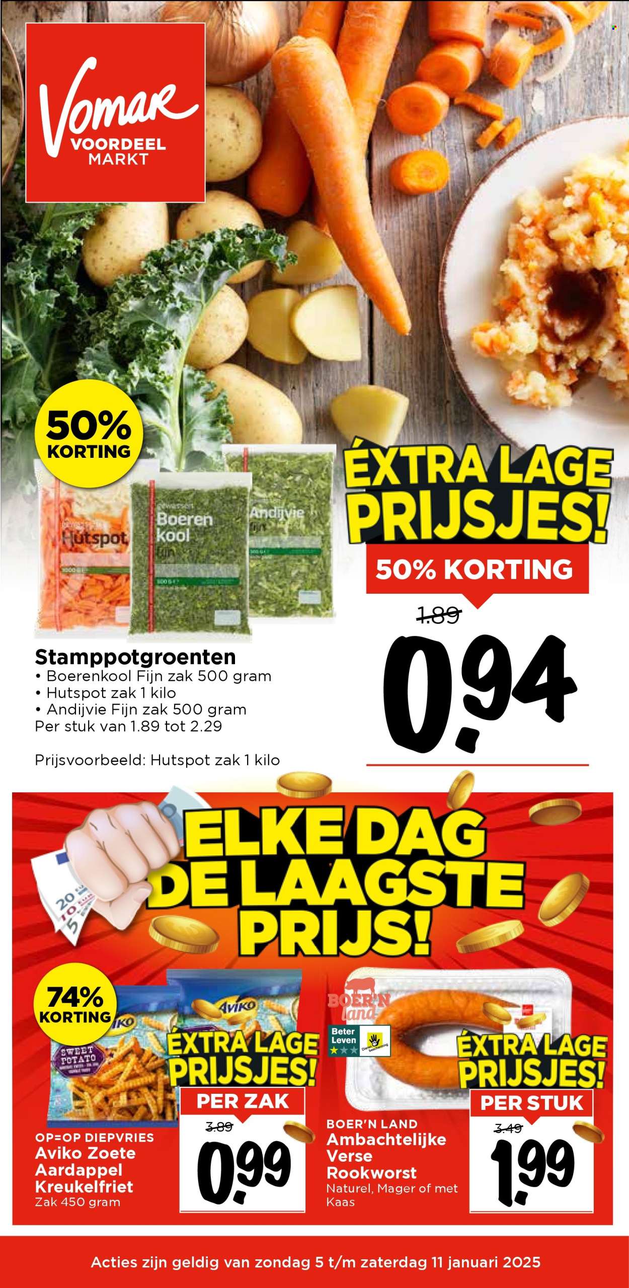 Vomar-aanbieding - 5-1-2025 - 11-1-2025. Pagina 1