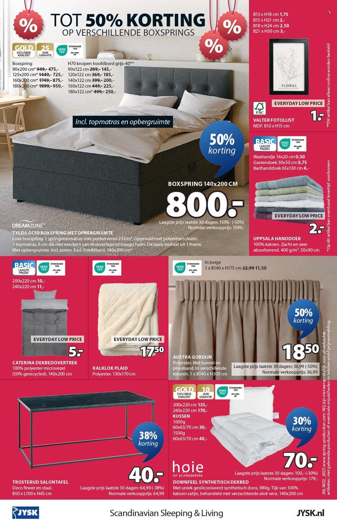 JYSK-aanbieding - 6-1-2025 - 19-1-2025. Pagina 17