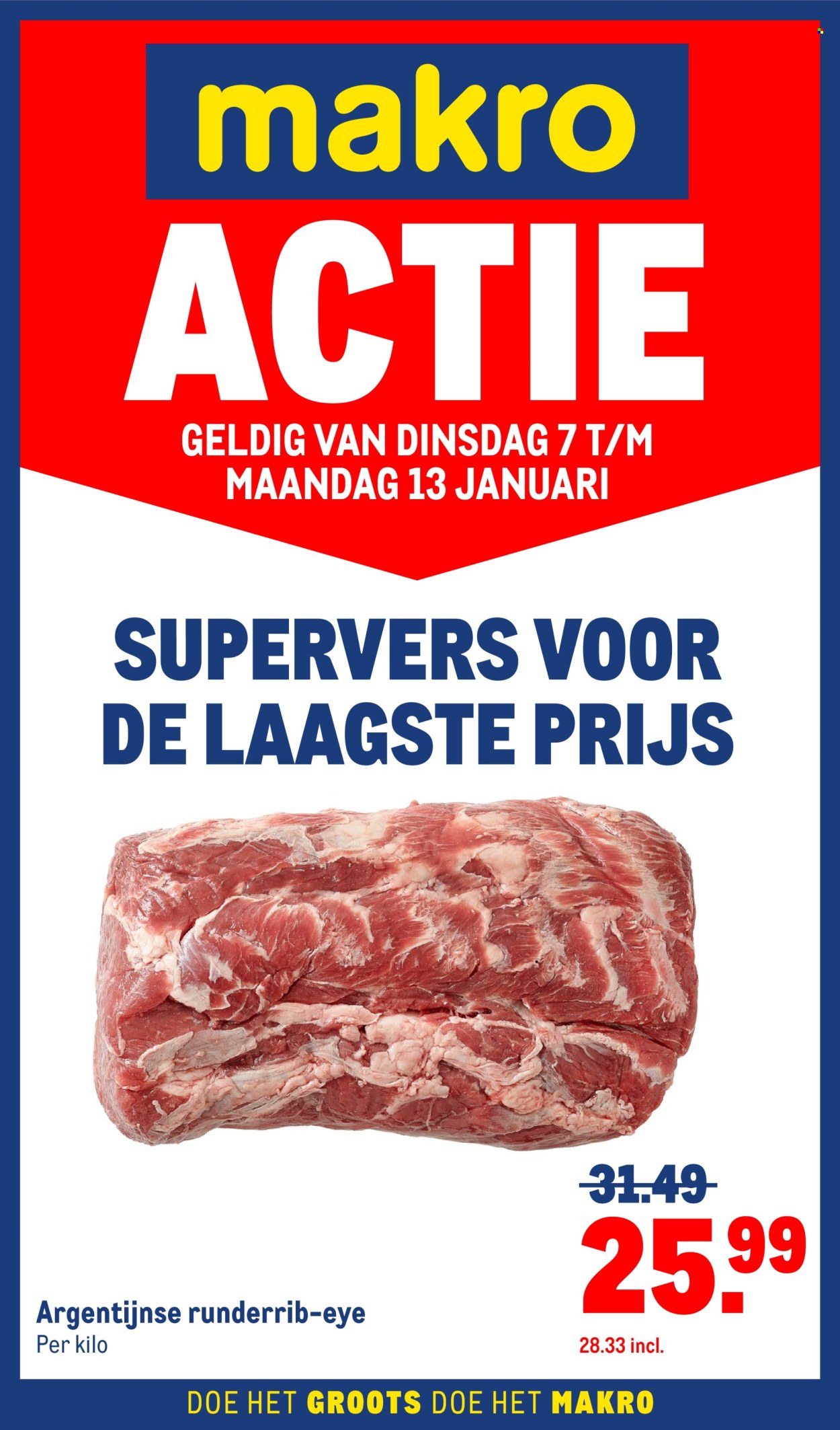 Makro-aanbieding - 7-1-2025 - 13-1-2025. Pagina 1