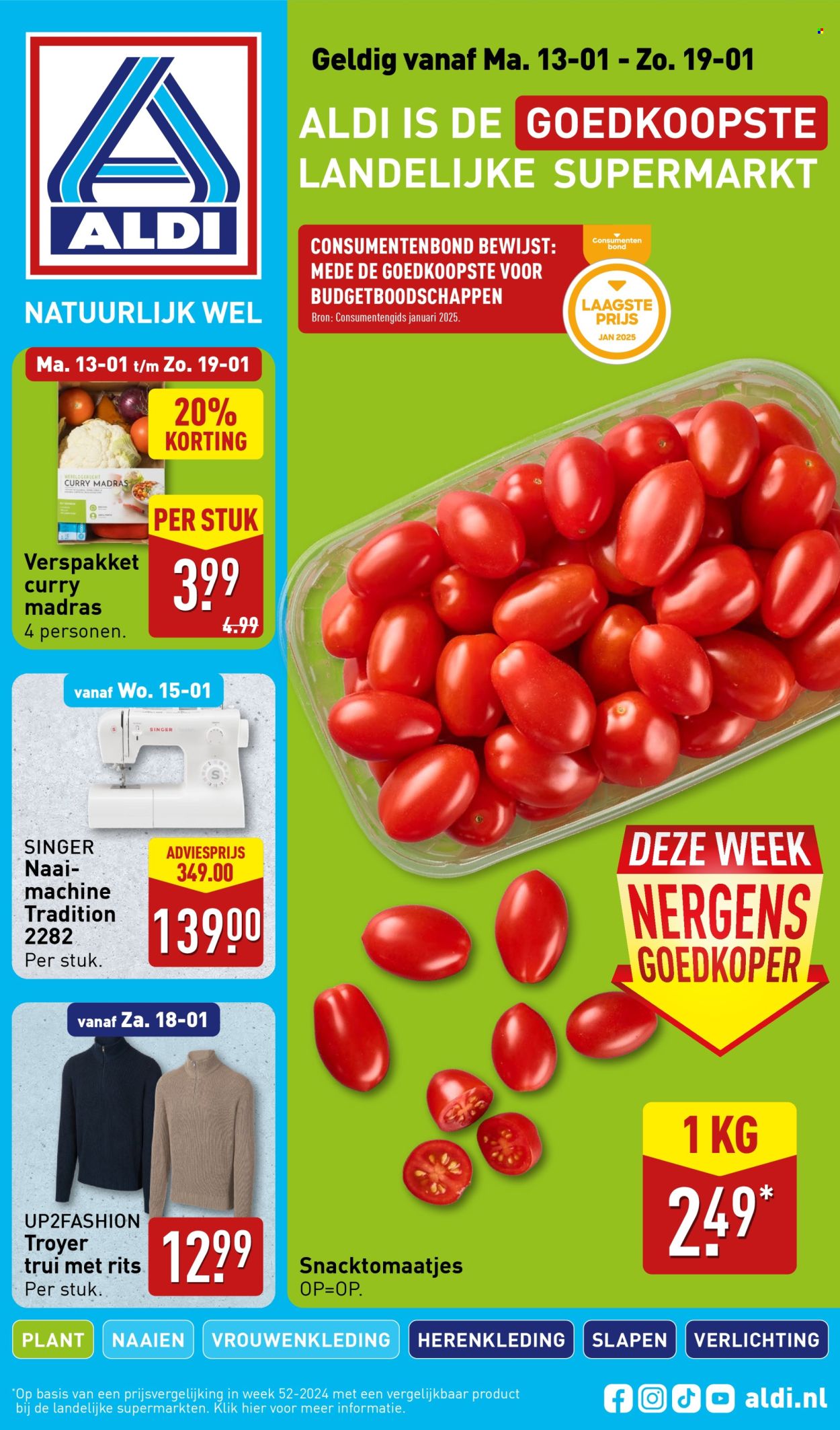 Aldi-aanbieding - 13-1-2025 - 19-1-2025. Pagina 1