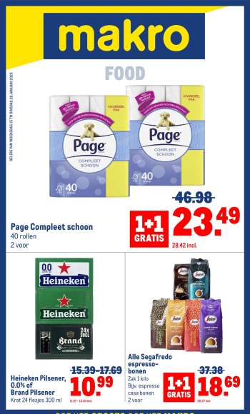 Makro-aanbieding - 15-1-2025 - 28-1-2025.