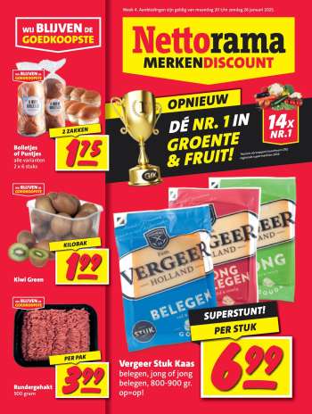 Nettorama-aanbieding - 20-1-2025 - 26-1-2025.