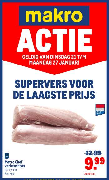 Makro-aanbieding - 21-1-2025 - 27-1-2025.