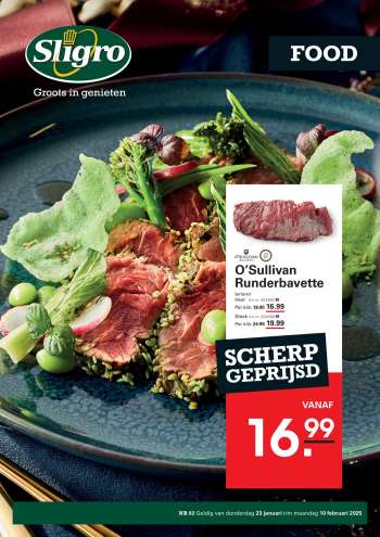 Sligro-aanbieding - 23-1-2025 - 10-2-2025.