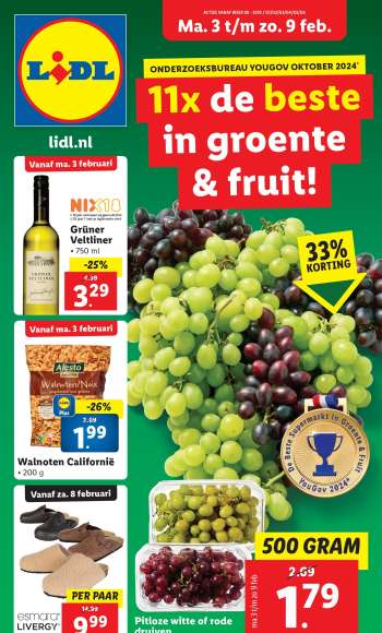 Lidl-aanbieding - 3-2-2025 - 9-2-2025.