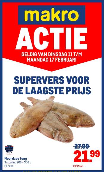 Makro-aanbieding - 11-2-2025 - 17-2-2025.