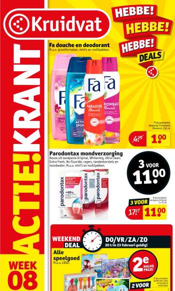 Kruidvat-aanbieding - 18-2-2025 - 23-2-2025.